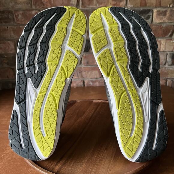 Altra Paradigm 7 Men's Size 10 Road Running Gray Yellow Sneakers Shoes - Picture 16 of 16